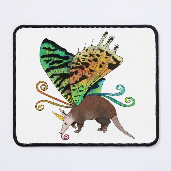 Item preview, Aardvark-Unicorn-Moth designed and sold by WelshPixie.