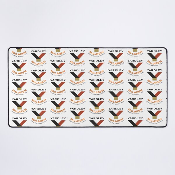 Item preview, Yardley McLaren Formula One Team 1971-74 F1 small logo - Peter Revson, Denny Hulme, Jody Sheckter, Mike Hailwood designed and sold by retropetrol.