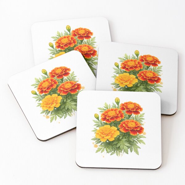 Item preview, French Marigold (Tagetes patula) designed and sold by HOMETOWN86.