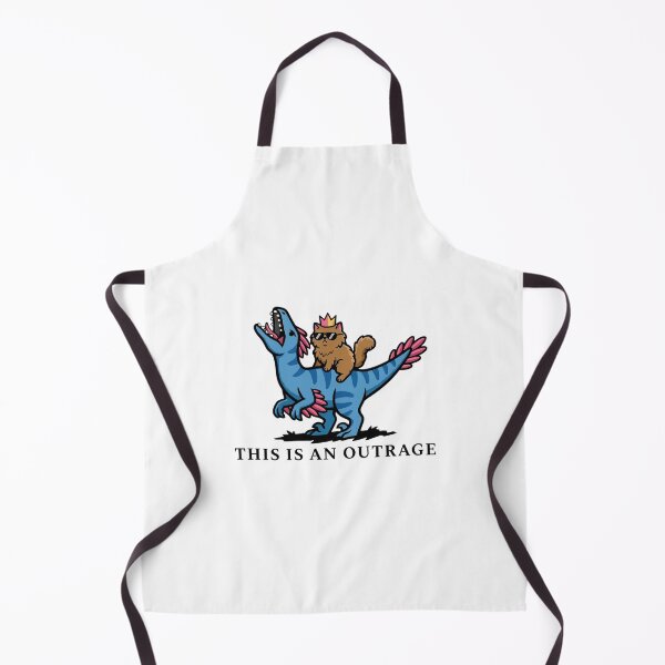 Item preview, Cat Lover Princess Donut and Mongo Dinosaur Outrage designed and sold by Denisemichels.