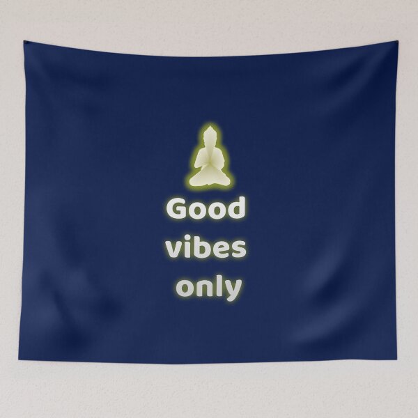 Item preview, good vibes only, Buddha and zen medita designed and sold by rikyfreestyle.