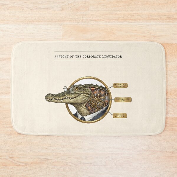 Item preview, Corporate Liquidator Croc Specimen - Dark Psychology Office Humor designed and sold by Top-Tier Thinking .