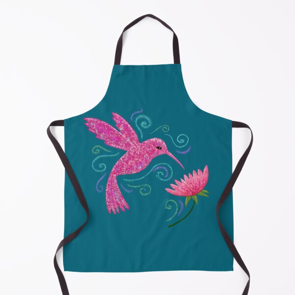 Item preview, Beautiful pink hummingbird and flower designed and sold by Soozie Wray.