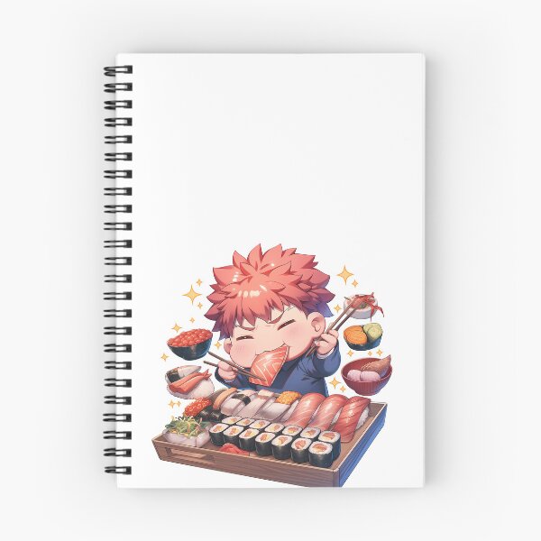 Item preview, Shirou Emiya Fate Stay Night Chibi Sushi Big Bite designed and sold by Spraykart.