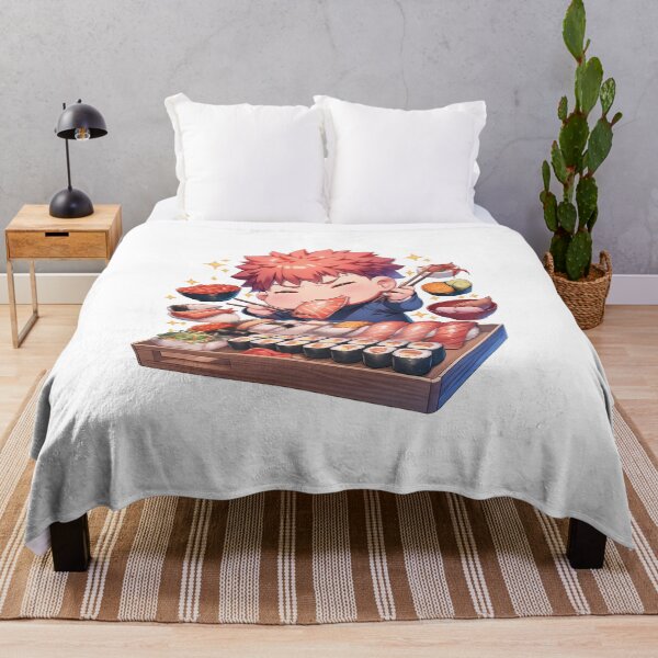 Item preview, Shirou Emiya Fate Stay Night Chibi Sushi Big Bite designed and sold by Spraykart.