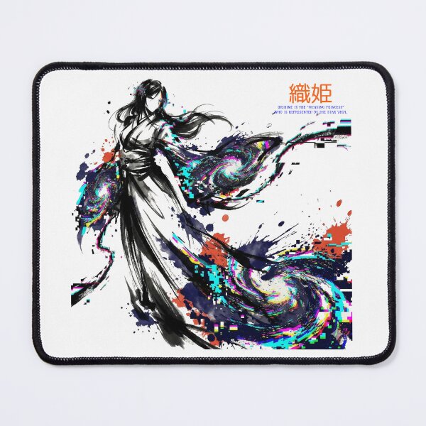 Item preview, Glitched Celestial Orihime: Japanese Sumi-e Fusion designed and sold by Nozomi's Japan Collection.