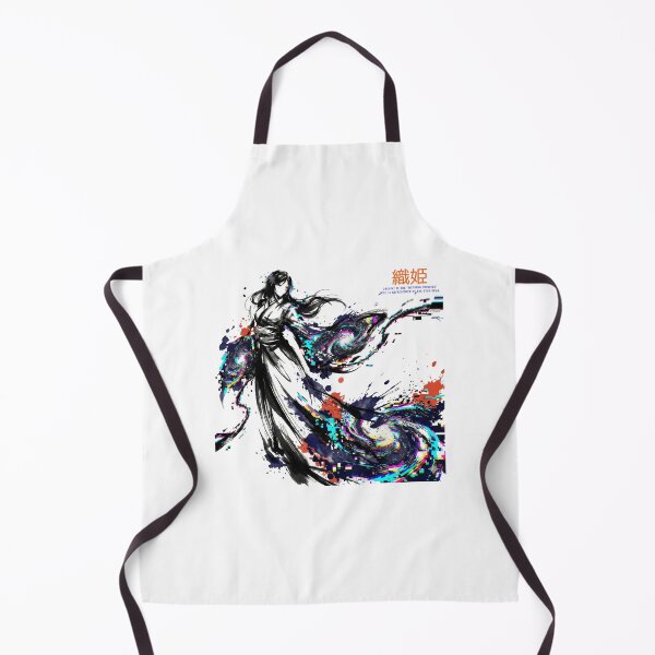 Item preview, Glitched Celestial Orihime: Japanese Sumi-e Fusion designed and sold by Nozomi's Japan Collection.