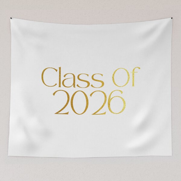 Item preview, Class of 2026 Senior Grad Graduation 2026 Gold Look Typography Gift designed and sold by Artycom.