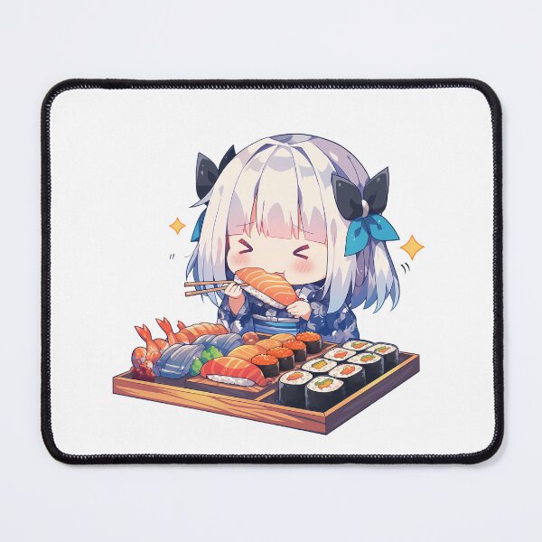 Item preview, Tobiichi Origami Date A Live Chibi Sushi Feast designed and sold by Spraykart.
