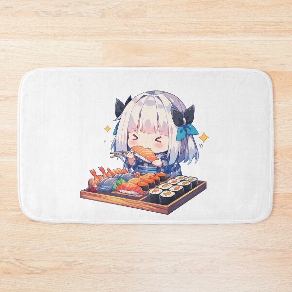 Item preview, Tobiichi Origami Date A Live Chibi Sushi Feast designed and sold by Spraykart.
