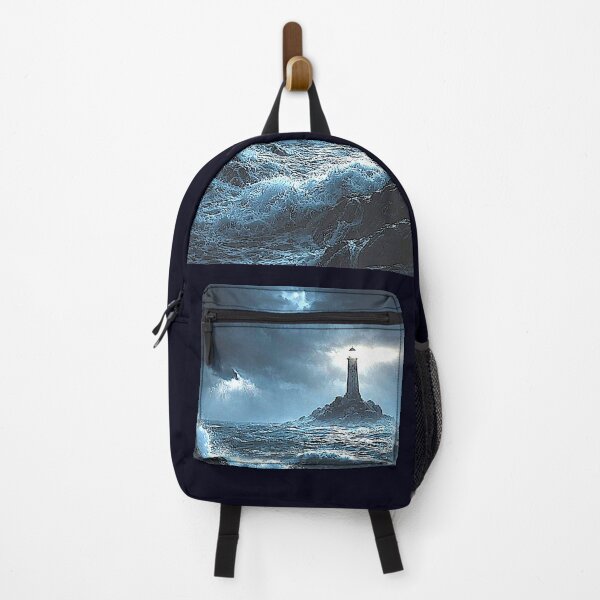 Item preview, Dark ocean cinematic Moody painting designed and sold by harshartsz.
