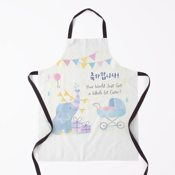 Item preview, Congratulations On Baby Korean Cute Greeting designed and sold by HowToCanadian.