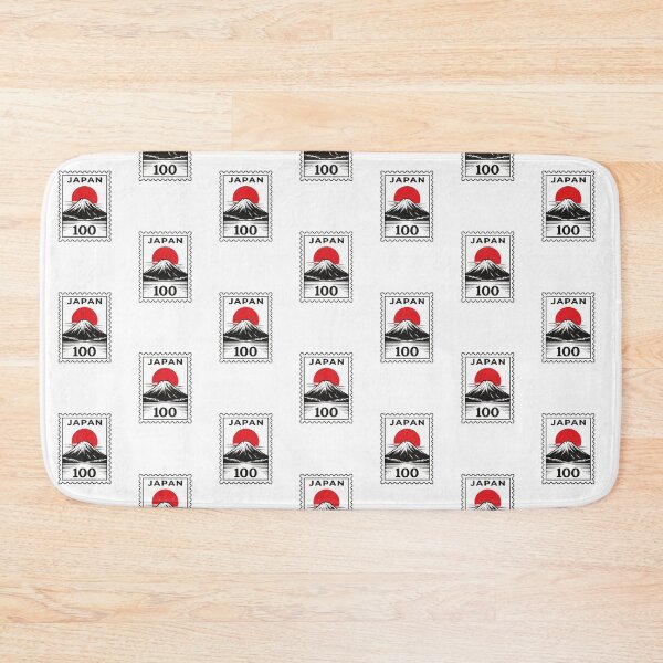 Item preview, Edo Retro Mount Fuji 100 Stamp designed and sold by SakuraMarket26.