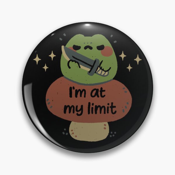 Item preview, Funny Frog Im at my Limit designed and sold by xMorfina.