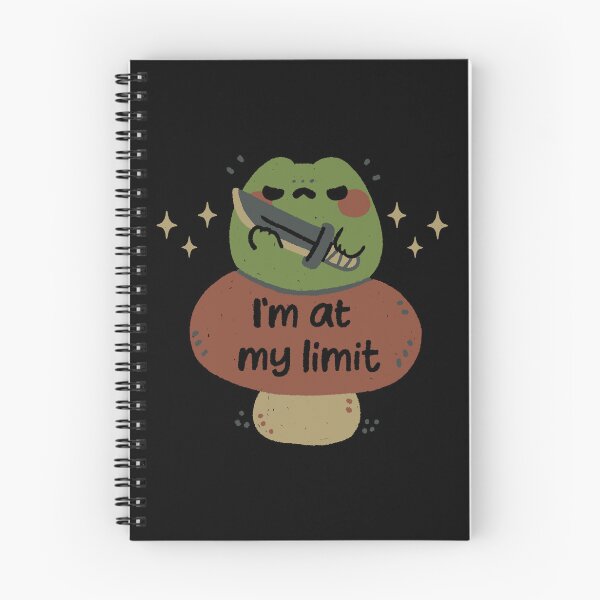 Item preview, Funny Frog Im at my Limit designed and sold by xMorfina.