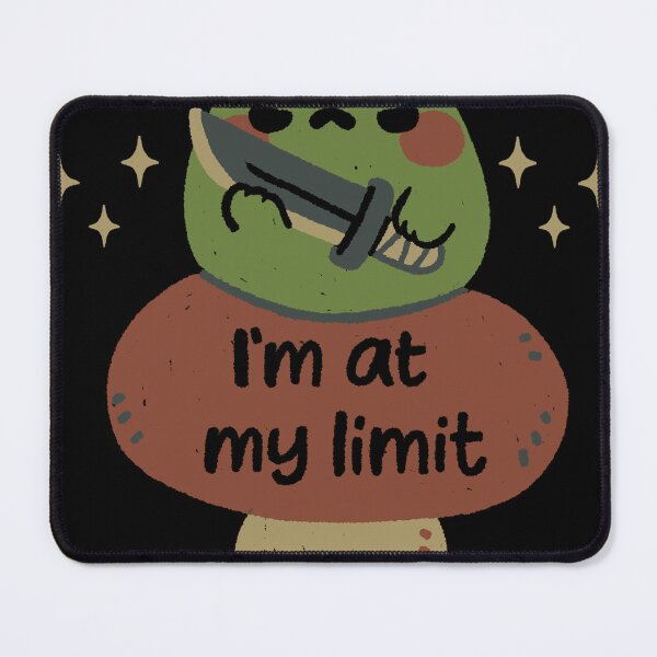 Item preview, Funny Frog Im at my Limit designed and sold by xMorfina.