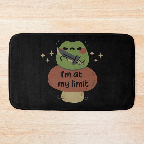 Item preview, Funny Frog Im at my Limit designed and sold by xMorfina.