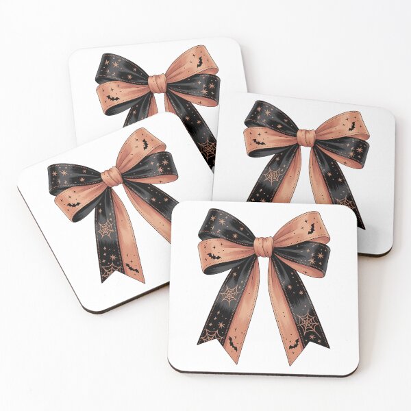 Item preview, Halloween Coquette Spooky Season Fall Trendy Halloween Bow designed and sold by HellD3vil-Art.