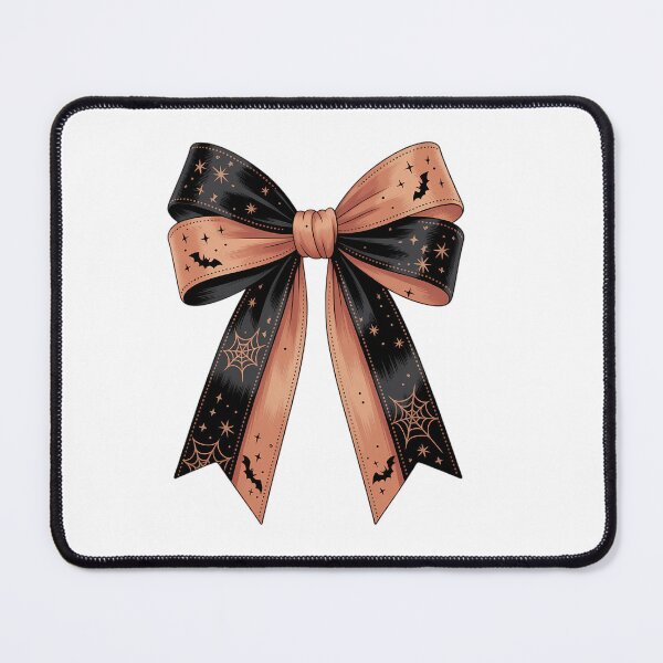 Item preview, Halloween Coquette Spooky Season Fall Trendy Halloween Bow designed and sold by HellD3vil-Art.