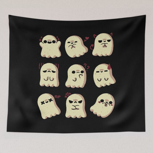 Item preview, Cute Ghost Emotions designed and sold by xMorfina.