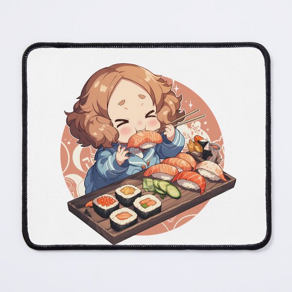 Item preview, Haru Okumura Persona 5 Kawaii Chibi Sushi Time designed and sold by Spraykart.