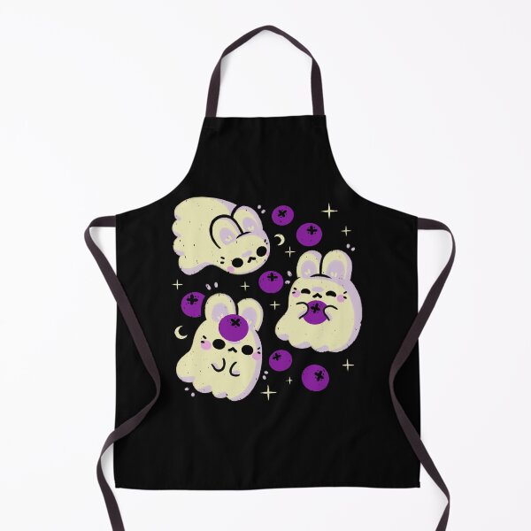 Item preview, Cute Bunny Ghosts and Blueberries designed and sold by xMorfina.