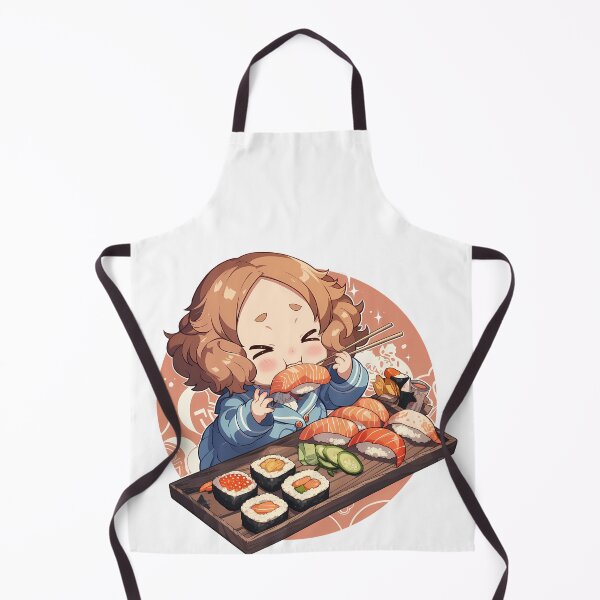 Item preview, Haru Okumura Persona 5 Kawaii Chibi Sushi Time designed and sold by Spraykart.