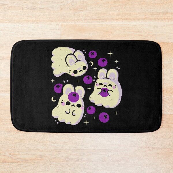 Item preview, Cute Bunny Ghosts and Blueberries designed and sold by xMorfina.