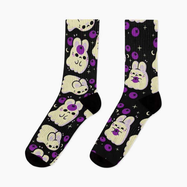 Item preview, Cute Bunny Ghosts and Blueberries designed and sold by xMorfina.