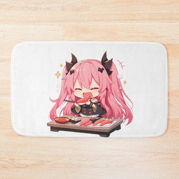 Item preview, Krul Tepes Seraph Of The End Chibi Kawaii Sushi Queen designed and sold by Spraykart.
