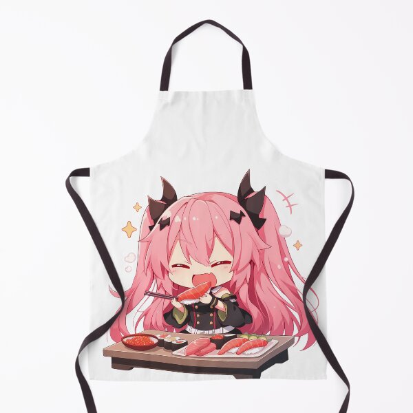 Item preview, Krul Tepes Seraph Of The End Chibi Kawaii Sushi Queen designed and sold by Spraykart.