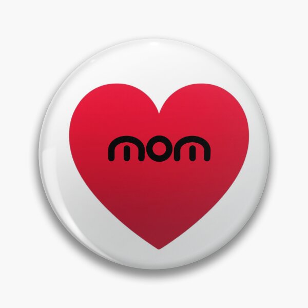 Item preview,  Heart Mom Distinctive Font Design  designed and sold by GiraffeandStuff.