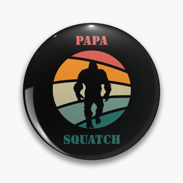 Item preview, Papa Squatch – Retro Bigfoot Sunset Design designed and sold by MadeByMira.