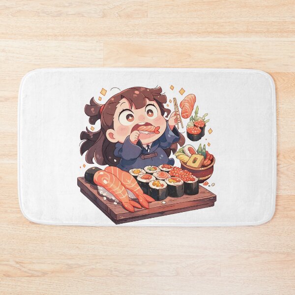 Item preview, Atsuko Kagari Little Witch Academia Chibi Sushi Chaos designed and sold by Spraykart.