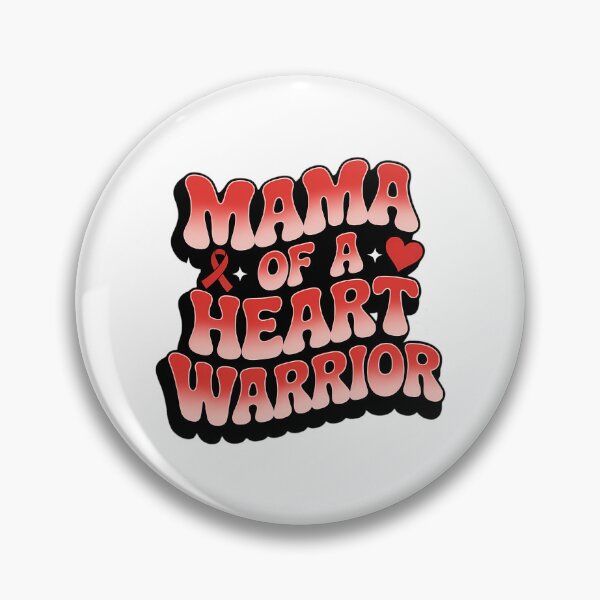 Item preview, Groovy Mama of A Heart Warrior Disease Awareness CHD designed and sold by HellD3vil-Art.