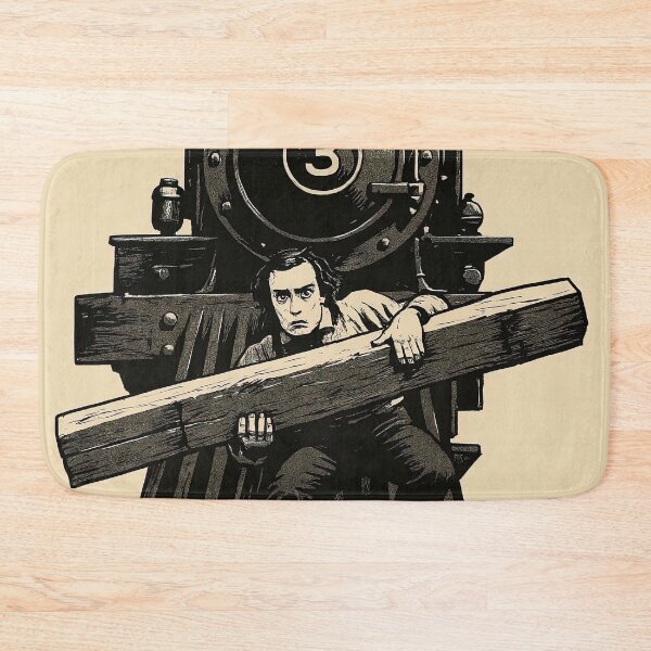 Item preview, The General Buster Keaton Classic Poster designed and sold by Retr0Tshirts.