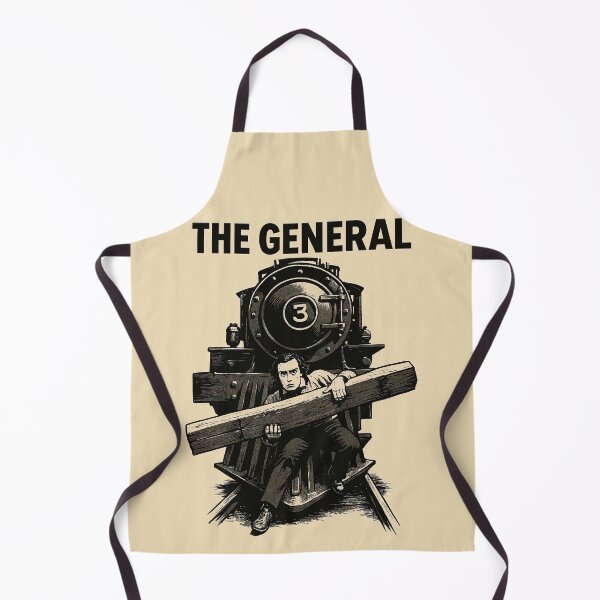 Item preview, The General Buster Keaton Classic Poster designed and sold by Retr0Tshirts.