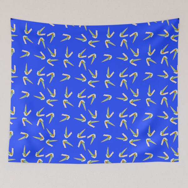 Item preview, Vivid Pelican Collage Blue designed and sold by Chris Eggleton PhotoArt.