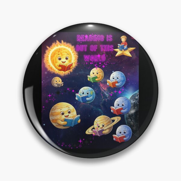 Item preview, Reading is Out of This World designed and sold by Jusiasw.