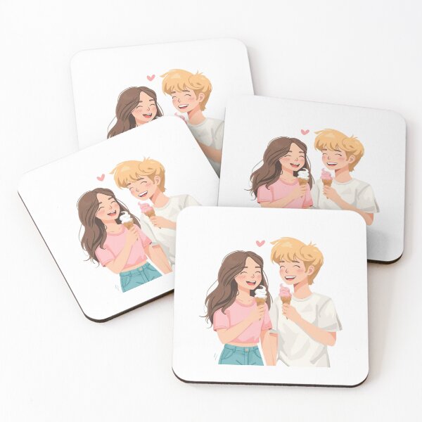 Item preview, Summer Couple Ice Cream designed and sold by newmariaph.