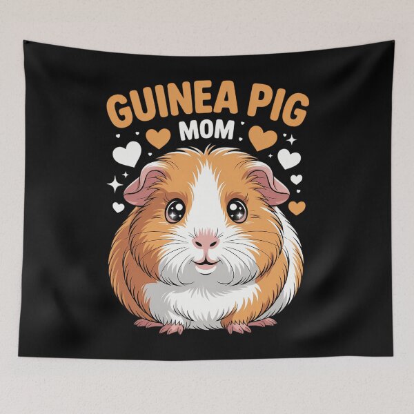 Item preview, Guinea Pig Mom Cute Pet Lover Mother´s Day designed and sold by HellD3vil-Art.