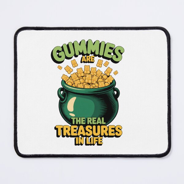 Item preview, Gummies Are The Real In Life Fun St Patricks Day designed and sold by HellD3vil-Art.