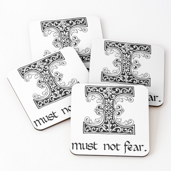 Item preview, I Must Not Fear designed and sold by WelshPixie.