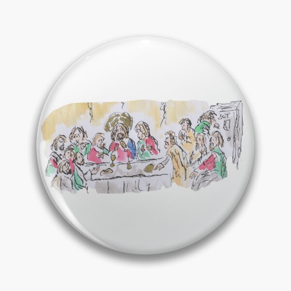 Item preview, The Last Supper  designed and sold by Inky Fingers Illustrations.