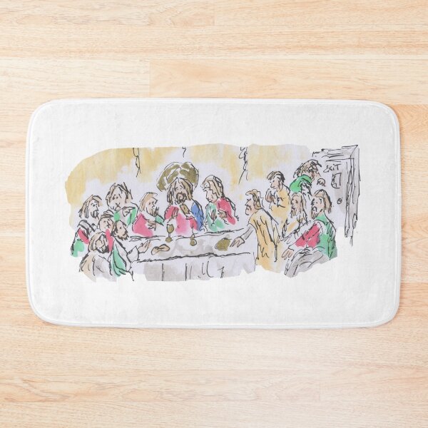 Item preview, The Last Supper  designed and sold by Inky Fingers Illustrations.