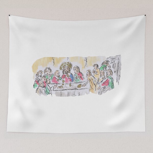 Item preview, The Last Supper  designed and sold by Inky Fingers Illustrations.