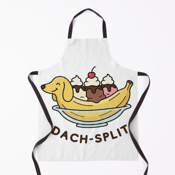 Item preview, Dach-Split Funny Dachshund Banana Split T-Shirt | Cute Dog Dessert Pun | Dog Lover Gift designed and sold by aiqdelicia.