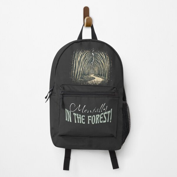 Item preview, Mentally in the Forest – Dark Aesthetic Nature Path Illustration designed and sold by TestudoDesign.