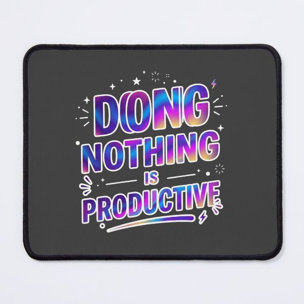 Item preview, Doing Nothing Is Productive – Funny Shirt  designed and sold by SarcasmThreads.