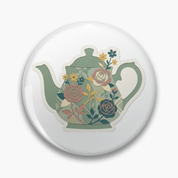 Item preview, Elegant English Rose Teapot designed and sold by belajarubic.